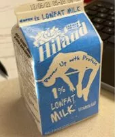 含糖量 Hiland 1% Lowfat Milk