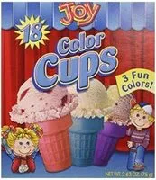 Zuckermenge drin Color Cups