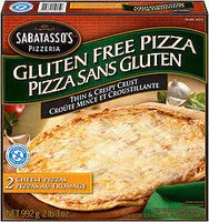 चीनी की मात्रा Thin & Crispy Crust Gluten Free Pizza