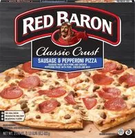 İçindeki şeker miktarı Classic crust sausage & pepperoni pizza