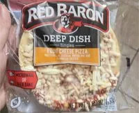 İçindeki şeker miktarı Deep dish singles cheese pizza