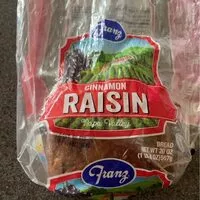 Cantidad de azúcar en Cinnamon Raisin bread
