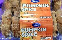Cantidad de azúcar en Pumpkin spice donuts