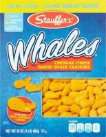 Sokerin määrä sisällä Whales