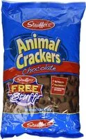 Sokerin määrä sisällä Animal crackers chocolate
