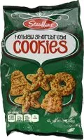 Sokerin määrä sisällä Holiday shortbread cookies