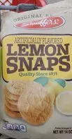 Sokerin määrä sisällä Lemon Snaps