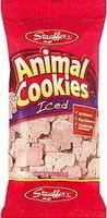 Sokerin määrä sisällä Animal Cookies Iced
