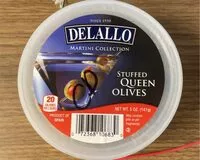 入っている砂糖の量 Stuffed Queen Olives