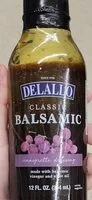 入っている砂糖の量 DELALLO Clasic Balsamic Vinagrette
