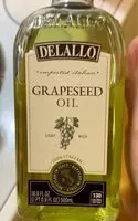 入っている砂糖の量 Grapeseed oil