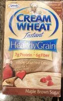 Количество сахара в Cream of Wheat healthy grain