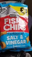 Zuckermenge drin Burton's Fish n Chips baked crisp