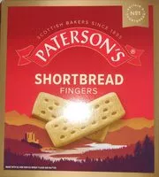 Sokerin määrä sisällä Shortbread Fingers