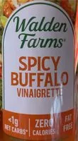 चीनी की मात्रा Spicy buffalo vinaigrette