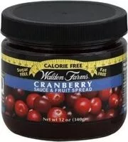 चीनी की मात्रा Sauce fruit spread cranberry