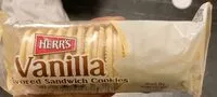 Zuckermenge drin Vanilla flavored sandwich cookies