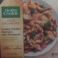 中的糖分和营养成分 Healthy choice cafe steamers