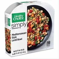Jumlah gula yang masuk Simply steamers mediterraneanstyle lentil bowl frozen meal