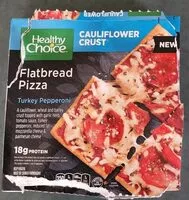 Jumlah gula yang masuk Turkey Pepperoni Flatbread Pizza