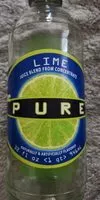 Suhkru kogus sees Lime juice from concentrate