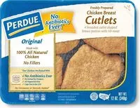 Jumlah gula yang masuk Refrigerated breaded chicken breast cutlets