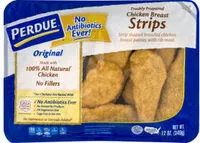 Jumlah gula yang masuk Chicken Breast Strips, Original