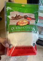 Cantidad de azúcar en Queso cotija