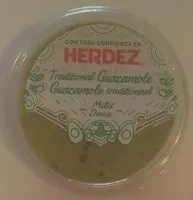 Quantité de sucre dans Mild Traditional Guacamole