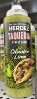 Quantité de sucre dans Taqueria Street Sauce Cilantro Lime