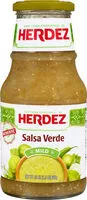 Quantité de sucre dans Verde salsa
