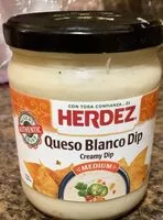 Quantité de sucre dans Queso Blanco Dip