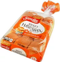Cantidad de azúcar en Sweet Hawaiian Rolls
