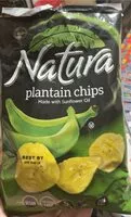 चीनी की मात्रा Plantain chips