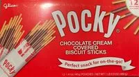 中的糖分和营养成分 Pocky glico