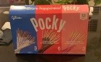 含糖量 Pocky sticks (chocolate, cookie & cream, strawberry cream)