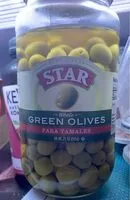 İçindeki şeker miktarı Whole Green Olives