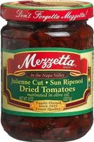 Suhkru kogus sees Julienne sun dried tomato in olive oil