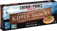 Jumlah gula yang masuk Natural kipper snacks with cracked black pepper