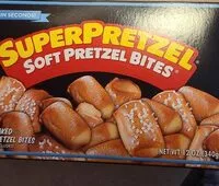 चीनी की मात्रा Super pretzels soft pretzels