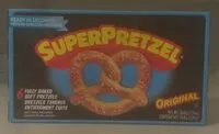 中的糖分和营养成分 Super pretzel