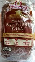 Suhkru kogus sees Whole Grains 100% Whole Wheat Bread