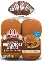 含糖量 Select whole wheat burger rolls