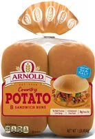含糖量 Potato Hamburger Buns
