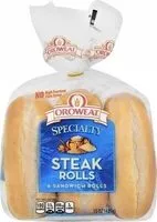 Suhkru kogus sees Sub Sandwich Rolls