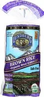 İçindeki şeker miktarı Glutenfree brown rice organic rice cakes