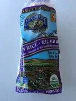 İçindeki şeker miktarı Lundberg brown rice