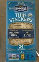 İçindeki şeker miktarı Brown Rice Thin Stackers