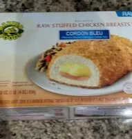 Amount of sugar in Raw stuffed chicken breasts