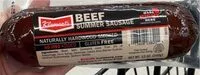 Amount of sugar in Summer sausage